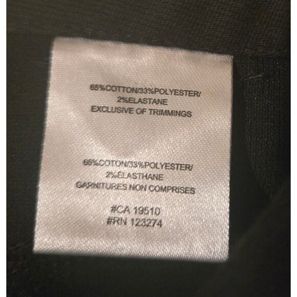 Lole Black Stretch Moisture Wicking Chino Pants UPF 30 Pockets Womens Size 8 - Picture 7 of 9